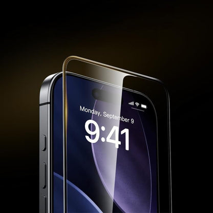 Folija za zaštitu ekrana ESR UltraFit Armorite Pro za Apple iPhone 17 Pro Max, Kaljeno staklo, Full Glue, Crna