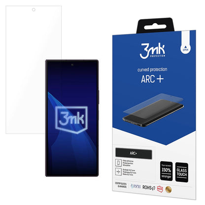 Zaštitna folija za spoljašnji ekran 3MK ARC+ za Samsung Galaxy Z Fold8 Ultra F976, Plastika