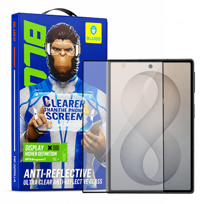 Zaštitna folija za spoljašnji ekran Blueo Anti-Reflective HD za Samsung Galaxy Z Fold8 F976, Kaljeno staklo, Full Glue, Crna