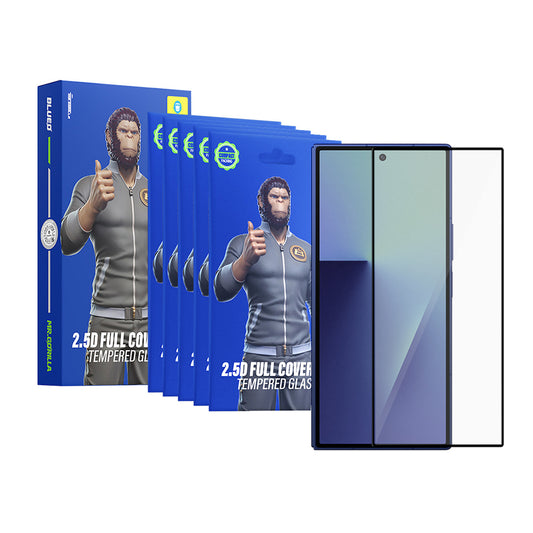 Zaštitna folija za spoljašnji ekran Blueo HD za Samsung Galaxy Z Fold8 Ultra F971, kaljeno staklo, Full Glue, 2.5D, set od 5 komada, crna