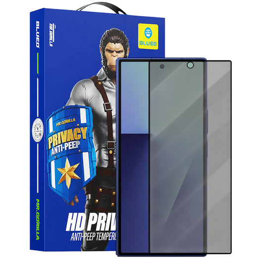 Zaštitna folija za spoljašnji ekran Privacy Blueo Anti-Peep za Samsung Galaxy Z Fold8 Ultra F976 / Z Fold7 F966, Kaljeno staklo, Full Glue