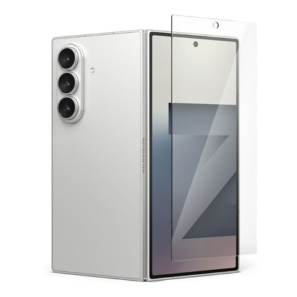 Zaštitna folija za spoljni ekran Ringke Easy Slide za Samsung Galaxy Z Fold7 F966, Kaljeno staklo, Full Glue, Set od 2 komada