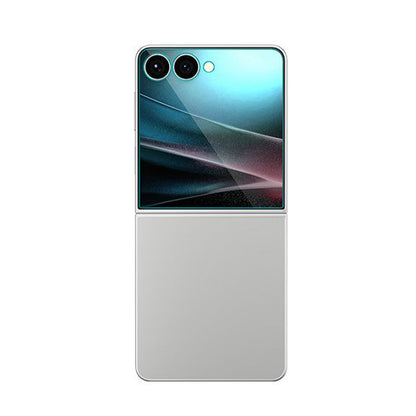 Folija za zaštitu Spoljnog Ekrana Spigen GlastR EZ FIT za Samsung Galaxy Z Flip7 F766, Kaljeno Staklo, Full Glue, Set 2 komada AGL09585