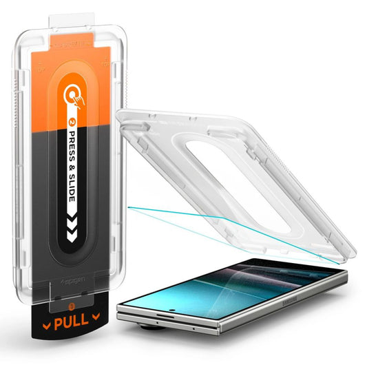 Folija za zaštitu Spoljnog Ekrana Spigen GlastR EZ FIT Pro HD za Samsung Galaxy Z Fold7 F966, Kaljeno Staklo, Full Glue AGL09580