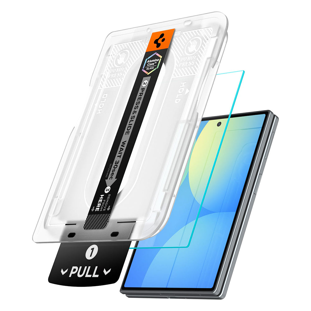 Zaštitna folija za Spoljašnji Ekran Spigen GlastR EZ FIT Pro HD za Samsung Galaxy Z Fold8 F971, Kaljeno Staklo, Full Glue AGL11942