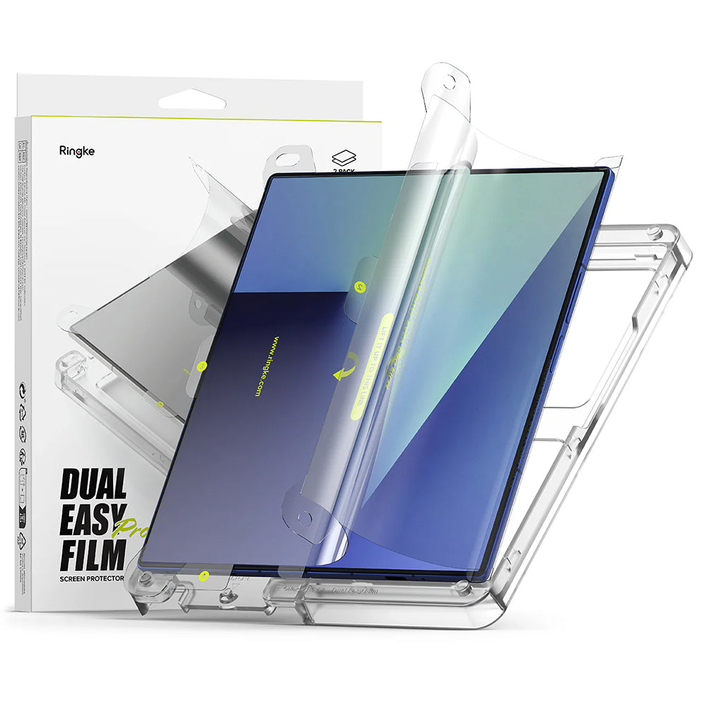 Zaštitna folija za unutrašnji ekran Ringke Dual Easy Pro za Samsung Galaxy Z Fold7 F966, Plastika, Set od 2 komada