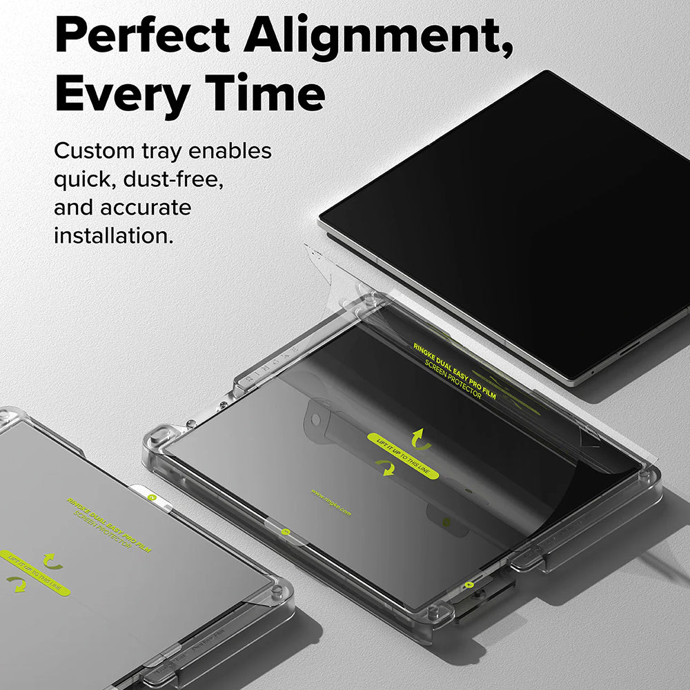 Zaštitna folija za unutrašnji ekran Ringke Dual Easy Pro za Samsung Galaxy Z Fold7 F966, Plastika, Set od 2 komada