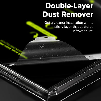 Zaštitna folija za unutrašnji ekran Ringke Dual Easy Pro za Samsung Galaxy Z Fold7 F966, Plastika, Set od 2 komada