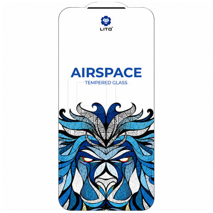 Zaštitna folija za ekran Lito Airspace Border za Apple iPhone 18 Pro / 17 Pro, Kaljeno staklo, Full Glue