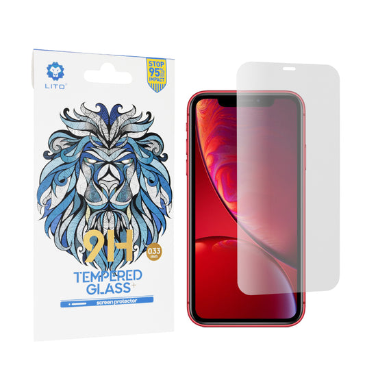 Zaštitna folija za ekran Lito Classic za Apple iPhone 11 / XR, Kaljeno staklo, Full Glue, 2.5D