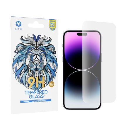 Zaštitna folija za ekran Lito Classic za Apple iPhone 14 Pro Max, Kaljeno staklo, Full Glue, 2.5D