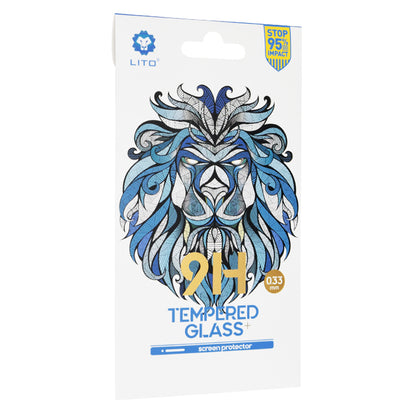 Zaštitna folija za ekran Lito Classic za Samsung Galaxy F12 F127 / A12 Nacho A127 / M02 M022 / M12 M127, Kaljeno staklo, Full Glue, 2.5D