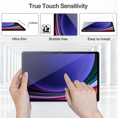 Zaštitna folija za ekran Lito Classic za Samsung Galaxy Tab S10+ / Tab S9 FE+ / Tab S9+, Kaljeno staklo, Full Glue, 2.5D