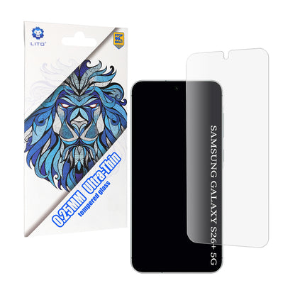 Folija za zaštitu ekrana Lito Classic Ultra Thin za Samsung Galaxy S26 Plus, Kaljeno staklo, Full Glue, 2.5D