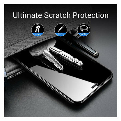 Folija za zaštitu ekrana Lito HD Pro Clear za Apple iPhone 17 Pro, Kaljeno staklo, Full Glue, Crna
