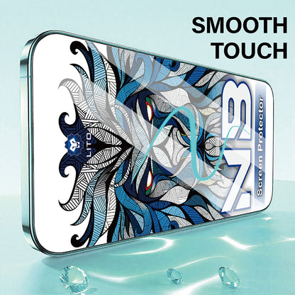 Zaštitna folija Lito NB za Apple iPhone 17 Air, Kaljeno staklo, Full Glue, Crna