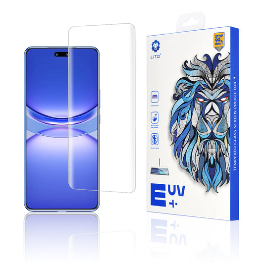Zaštitna folija za ekran Lito za Huawei nova 12 Pro, Kaljeno staklo, UV lepak, 3D