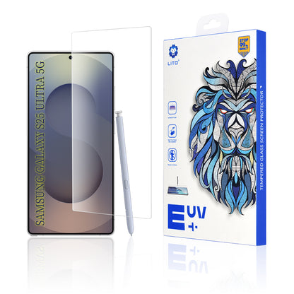 Zaštitna folija za ekran Lito za Samsung Galaxy S25 Ultra S938, Kaljeno staklo, UV lepak, 3D
