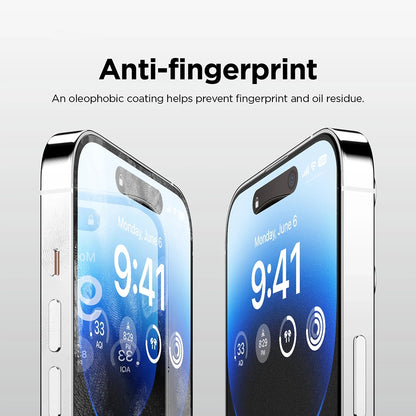 Folija za zaštitu Mat Ekrana Anank 5X Pojačana za Apple iPhone 17 Air, Kaljeno Staklo, Full Glue, 2.5D, Crna