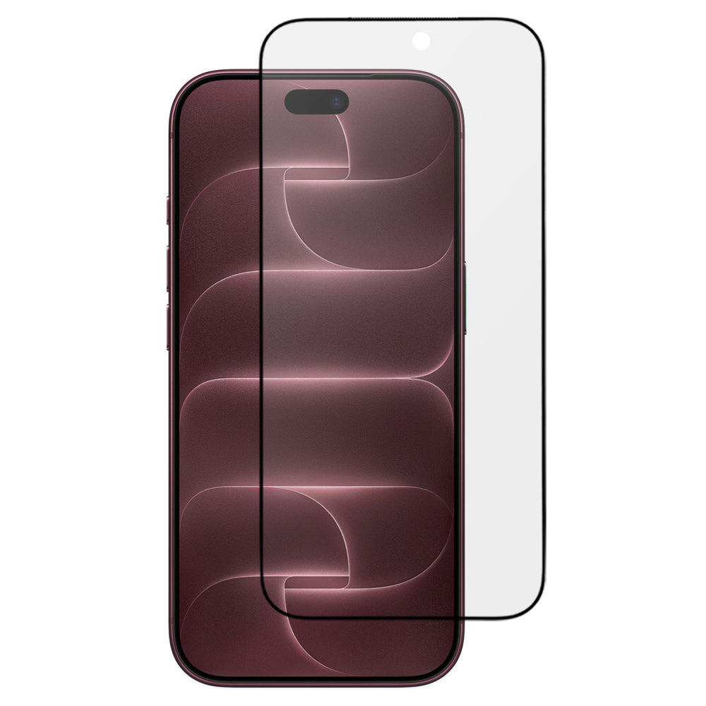 Zaštitno staklo za ekran Matte Blueo Anti Reflective HD za Apple iPhone 18 Pro Max, kaljeno staklo, lepljenje celom površinom, crno