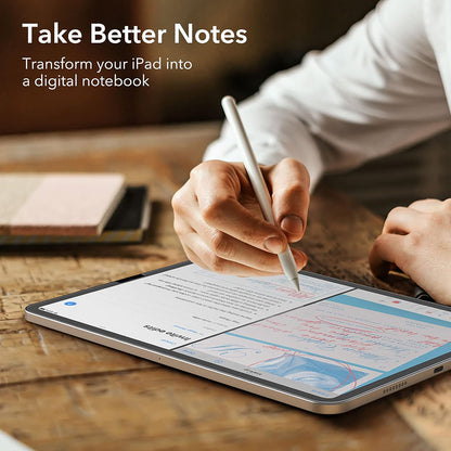 Folija za zaštitu ekrana Matte ESR Paper Feel za Apple iPad Pro 12.9 (2022) / Pro 12.9 (2021) / Pro 12.9 (2020), Plastika, Set 2 komada