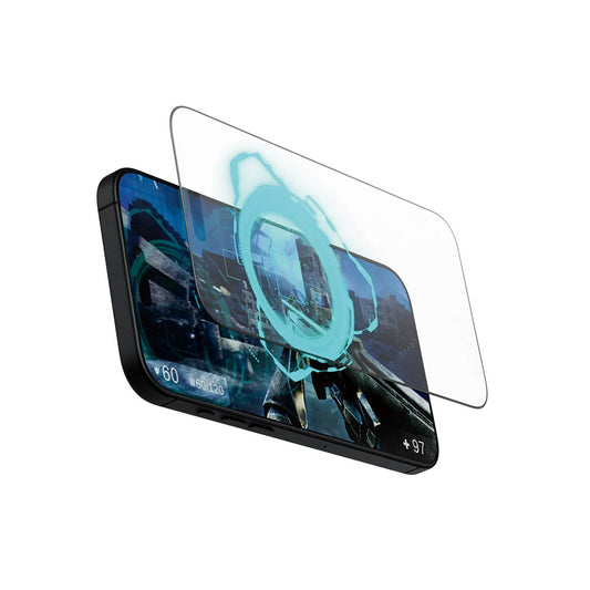 Folija za zaštitu ekrana Matte PanzerGlass Ultra-Wide Fit Gaming za Apple iPhone 16 Pro Max, Kaljeno staklo, Full Glue, Crna