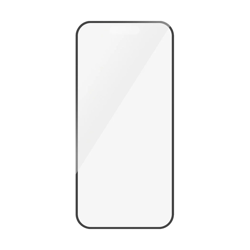 Folija za zaštitu ekrana Matte PanzerGlass Ultra-Wide Fit Gaming za Apple iPhone 16 Pro, Kaljeno staklo, Full Glue, Crna