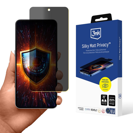 Zaštitna folija za ekran Matte Privacy 3MK Silky za Nothing Phone (3a) / Phone (3a) Pro, Plastika