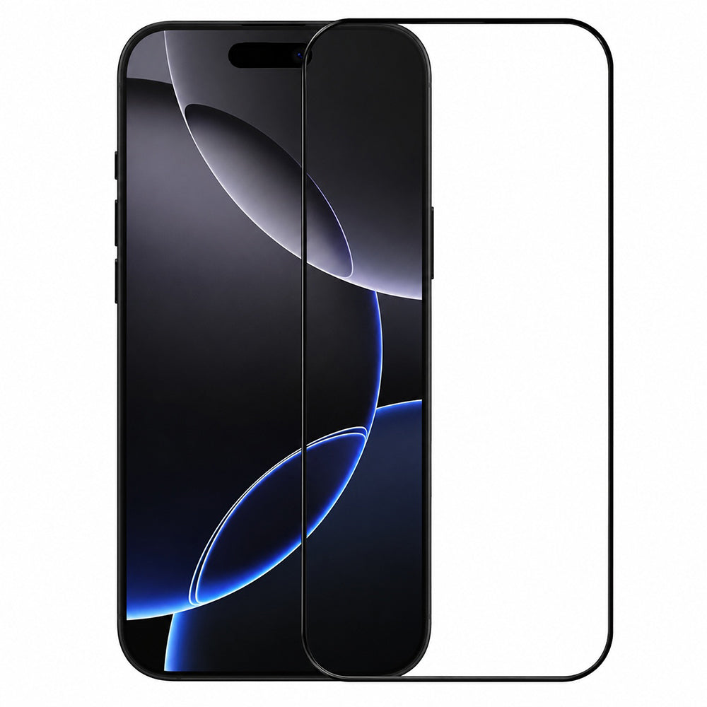 Zaštitna folija za ekran Nillkin CP+ Pro sa aplikatorom za Apple iPhone 16 Pro Max, kaljeno staklo, puna lepak, crna