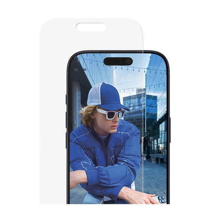 Folija za zaštitu ekrana PanzerGlass Classic Fit EasyAligner za Apple iPhone 17 Pro, Kaljeno staklo, Full Glue