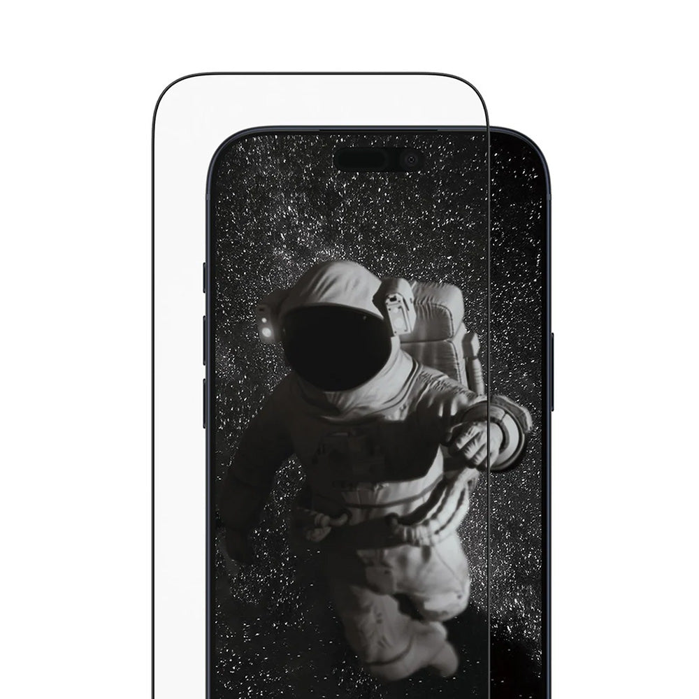 Folija za zaštitu ekrana PanzerGlass Ultra-Wide Ceramic II EasyAligner za Apple iPhone 17 Pro Max, Kaljeno staklo, Full Glue, Crna