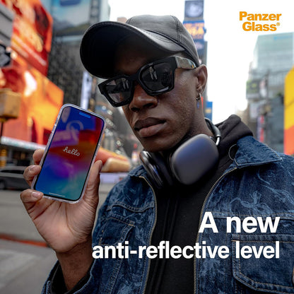 Folija za zaštitu ekrana PanzerGlass Ultra-Wide Fit EasyAligner za Apple iPhone 17 Pro Max, Kaljeno staklo, Full Glue, Crna