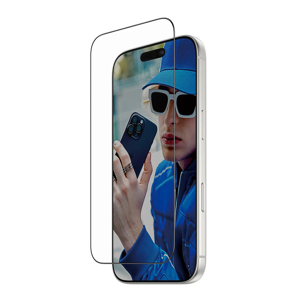 Folija za zaštitu ekrana PanzerGlass Ultra-Wide Fit Fastfit za Apple iPhone 17 Pro, Kaljeno staklo, Full Glue, Crna