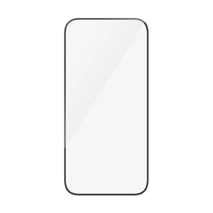 Folija za zaštitu ekrana PanzerGlass Ultra-Wide Fit za Apple iPhone 16 / 15, Kaljeno staklo, Full Glue, Crna