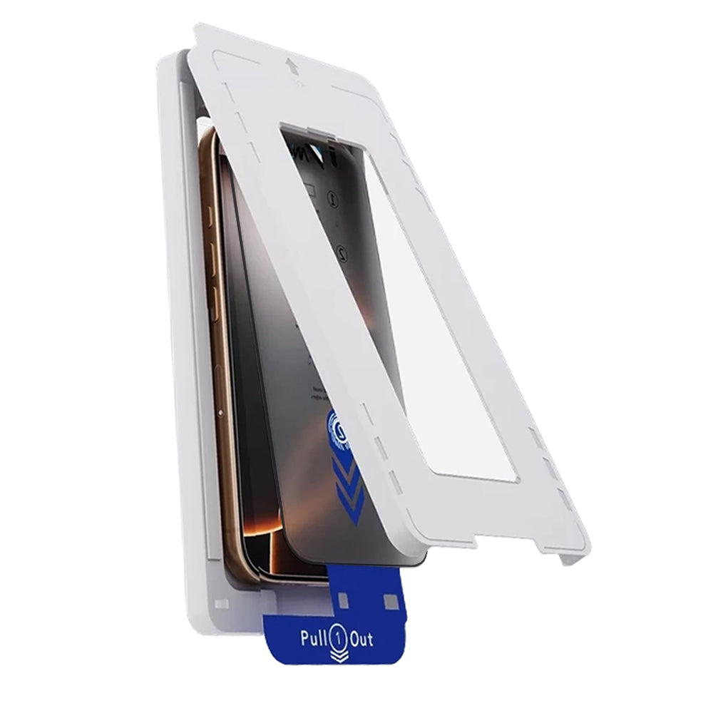 Zaštitna folija za ekran Privacy Anank 2X Reinforced za Apple iPhone 15 Pro Max, Kaljeno staklo, Full Glue, 2.5D