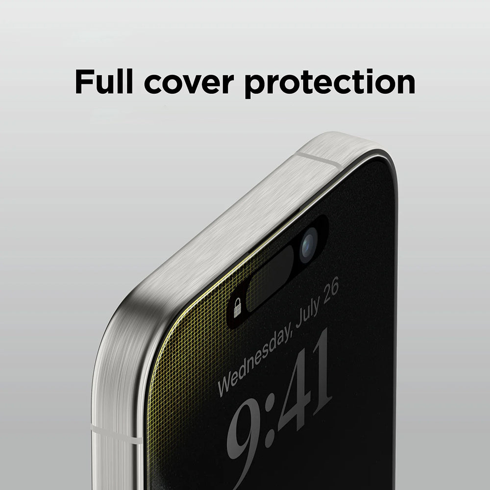 Folija za zaštitu ekrana Privacy Anank 5X Reinforced 180 za Apple iPhone 17 Pro, Kaljeno staklo, Full Glue, 2.5D