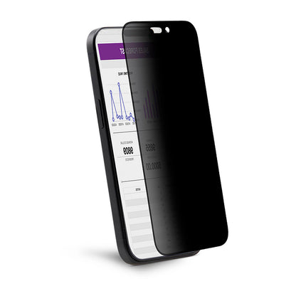 Folija za zaštitu ekrana Privacy Anank 5X Reinforced 360 za Apple iPhone 17 Air, Kaljeno staklo, Full Glue, 2.5D