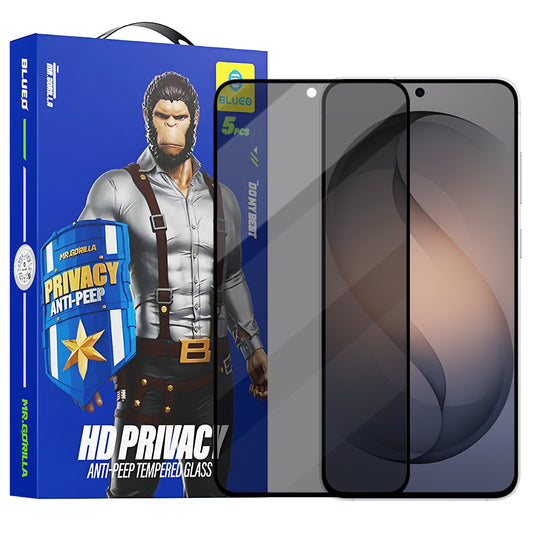 Folija za zaštitu ekrana Privacy Blueo Anti-Peep za Samsung Galaxy S26 S942, Kaljeno staklo, Full Glue, Set od 5 komada