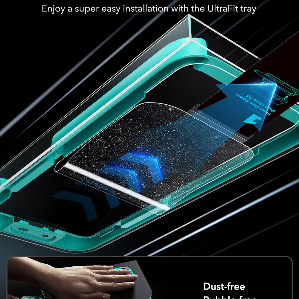 Folija za zaštitu ekrana Privacy ESR Armorite za Samsung Galaxy S26 Ultra, Kaljeno staklo, Full Glue