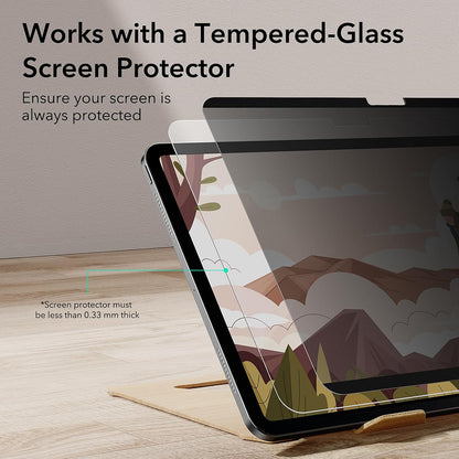 Folija za zaštitu Ekrana Privacy ESR Magnetic za Apple iPad Pro 11 (2024), Plastika