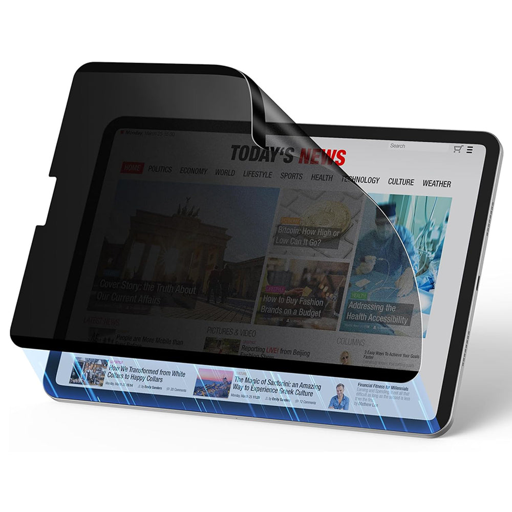 Folija za zaštitu Ekrana Privacy ESR Magnetic za Apple iPad Pro 12.9 (2022) / Pro 12.9 (2021) / Pro 12.9 (2020), Plastika