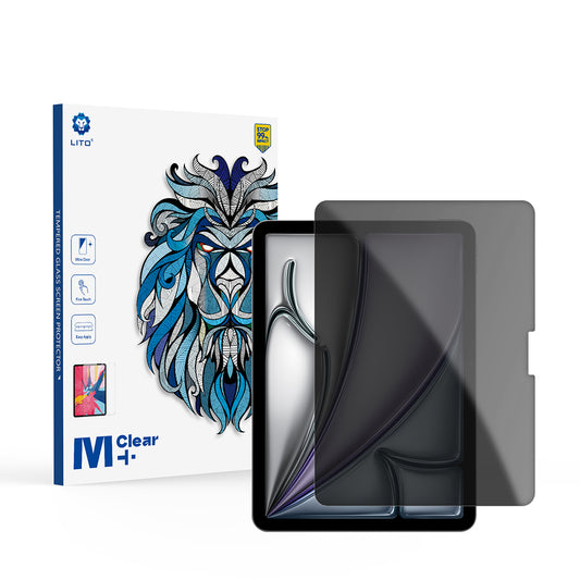 Zaštitna folija Ekran Privacy Lito Classic za Apple iPad Air 11 (2026) / Air 11 (2025), Kaljeno staklo, Full Glue, 2.5D