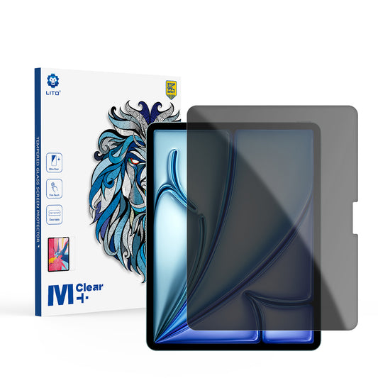 Zaštitna folija Ekran Privacy Lito Classic za Apple iPad Air 13 (2026) / Air 13 (2024), Kaljeno staklo, Full Glue, 2.5D