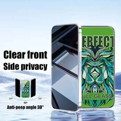 Folija za zaštitu ekrana Privacy Lito D+ Max Strong za Apple iPhone 17 Pro Max, Kaljeno staklo, Full Glue