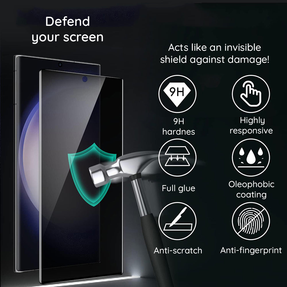 Zaštitna folija Ekran Privacy Lito HD Pro za Apple iPhone 15 Plus, Kaljeno Staklo, Full Glue