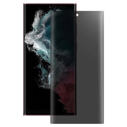 Zaštitna folija Ekran Privacy Lito za Samsung Galaxy S22 Ultra 5G S908, Kaljeno Staklo, UV Lepak, 3D