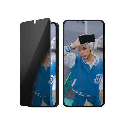 Folija za zaštitu ekrana Privacy PanzerGlass Ultra-Wide Fit za Samsung Galaxy S25+ S936 / S24+ S926, Kaljeno staklo, Full Glue