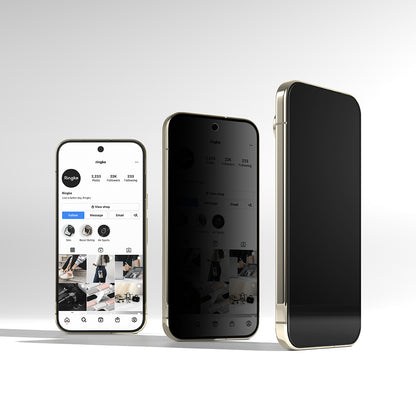Zaštitna folija Ekran Privacy Ringke Easy Slide za Google Pixel 11 Pro / 10 Pro / 9 Pro, Kaljeno Staklo, Full Glue, Set 2 komada