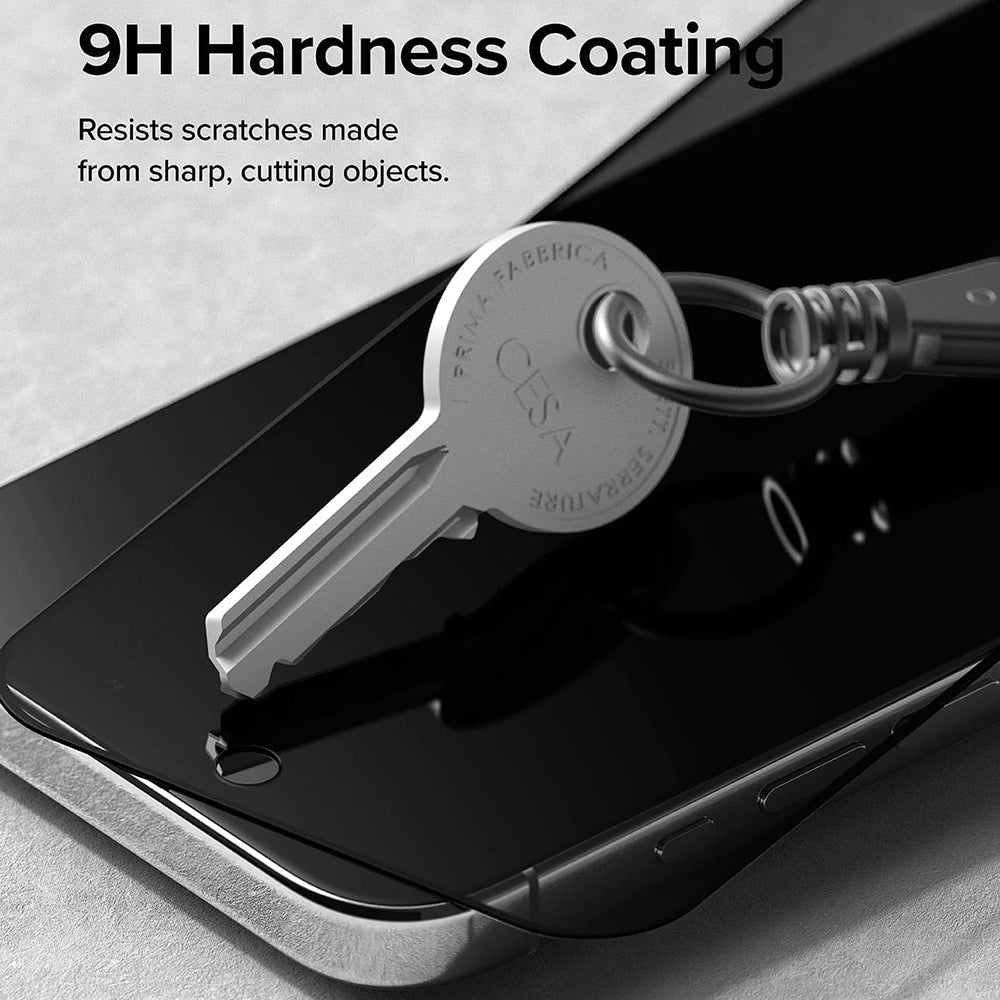 Folija za zaštitu ekrana Privacy Ringke za Apple iPhone 15 Pro, Kaljeno staklo, Full Glue