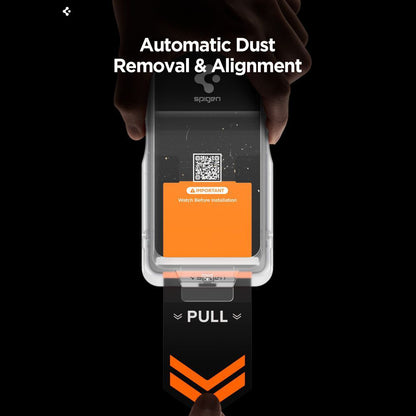 Folija za zaštitu ekrana Privacy Spigen GlastR EZ FIT Pro HD za Samsung Galaxy S26 S942, Kaljeno staklo, Full Glue AGL11098
